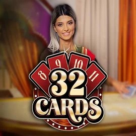 32 Cards by Ezugi, showcased at slotrizee.es – game logo