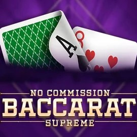 Baccarat Supreme online game logo by OneTouch Games on slotrizee.es