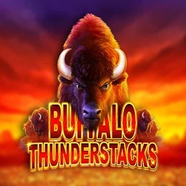 Buffalo Thunderstacks logo by Amatic Industries at Slotrize Casino