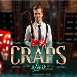 Live Casino logo of Live Craps from Evolution at Slotrize Casino