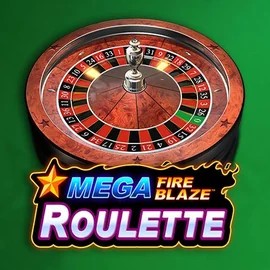 Mega Fire Blaze Roulette by Playtech, showcased at slotrizee.es – game logo